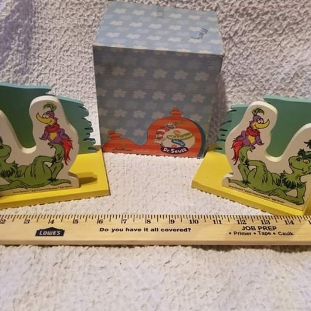 Dr. Seuss bookends